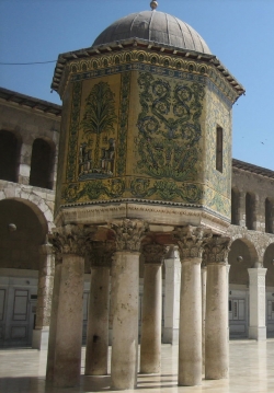 Mezquita de Damasco. El edículo del Tesoro