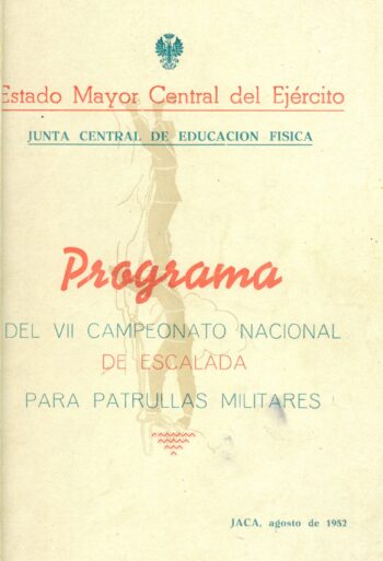 Campeonato Nacional de Escalada 1952
