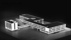 Walter Gropius: edificio de la Bauhaus (1925 - 1926. Dessau)
