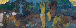 Paul Gauguin: «D'Oú venons-nous? Que sommes-nous?, Oú allons-nous?», 1897. Óleo sobre lienzo, 139,1 x 374,6 cm. Boston, Museum of Fine Arts.
