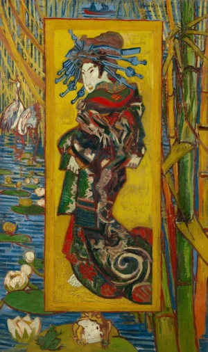 Van Gogh: La Cortesana. París, 1887