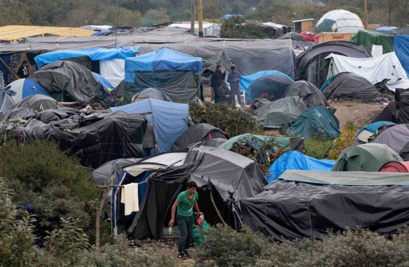 The refugee camp known as the Jungle in Calais, France. Philippe Wojazer/Reuters