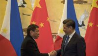In return for this abrupt reversal of long-standing Philippines policy regarding the South China Sea, Beijing is believed to have offered Manila trade deals worth $13 billion. Photo by Getty Images.