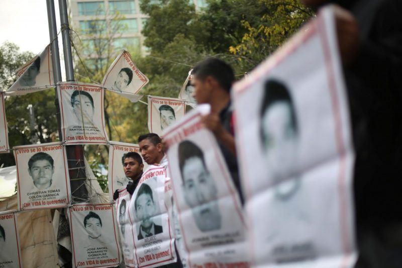 ‘Desaparecidos’, like the 43 students who went missing in Ayotzinapa in 2014, are collateral damage. Edgard Garrido/Reuters