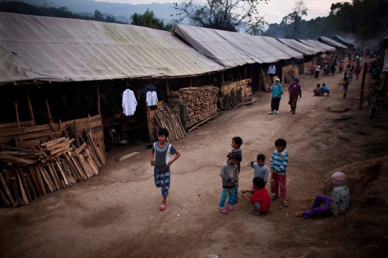 A village in Kachin State, Myanmar, controlled by the Kachin Independence Army, which was among the first groups to sign a cease-fire with the former ruling junta. Credit Adam Dean for The New York Times