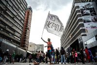 Una manifestación contra el gobierno de Nicolás Maduro en Caracas, el 18 de julio Credit Juan Barreto/Agence France-Presse — Getty Images