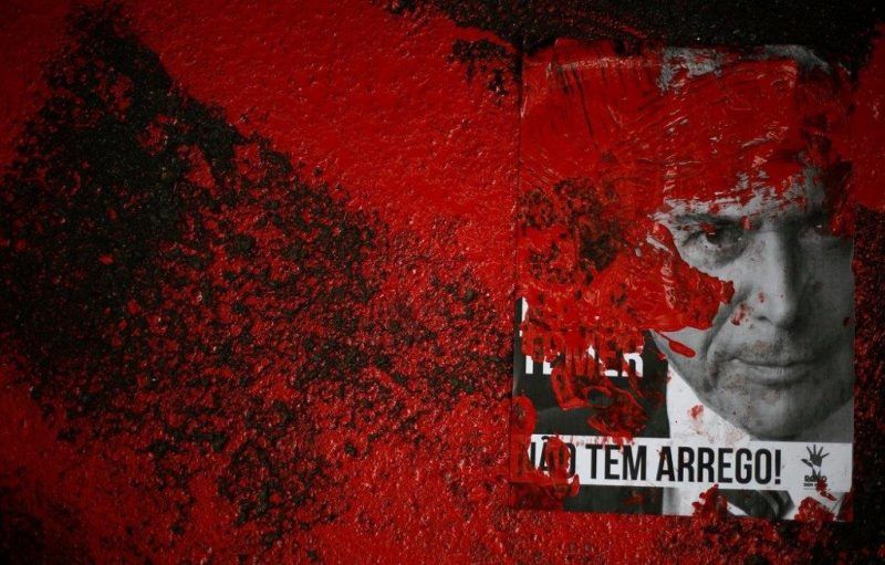 El presidente Michel Temer libró cargos de corrupción en julio, pues la Cámara Baja de Brasil votó para que no avanzara su caso ante el Supremo Tribunal Federal. Credit Agence France-Presse — Getty Images