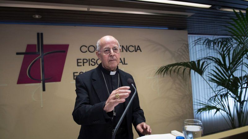 El presidente de la Conferencia Episcopal Española, Ricardo Blázquez. EFE