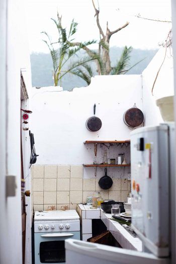 Marica Honychurch. A kitchen in Roseau Valley, Dominica, September, 2017