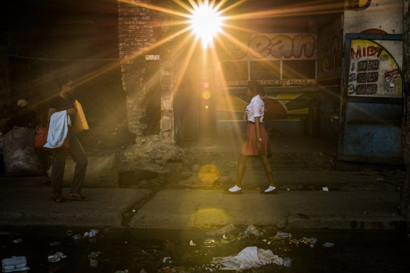 Haitians on the Grand Rue in Port-au-Prince in November. Credit Daniel Berehulak for The New York Times