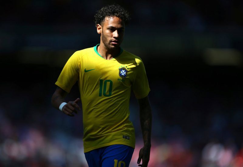 Neymar, futbolista brasileño convocado a Rusia 2018, disputa un partido amistoso contra Croacia en Liverpool el 3 de junio de 2018. Credit Dave Thompson/Associated Press 
