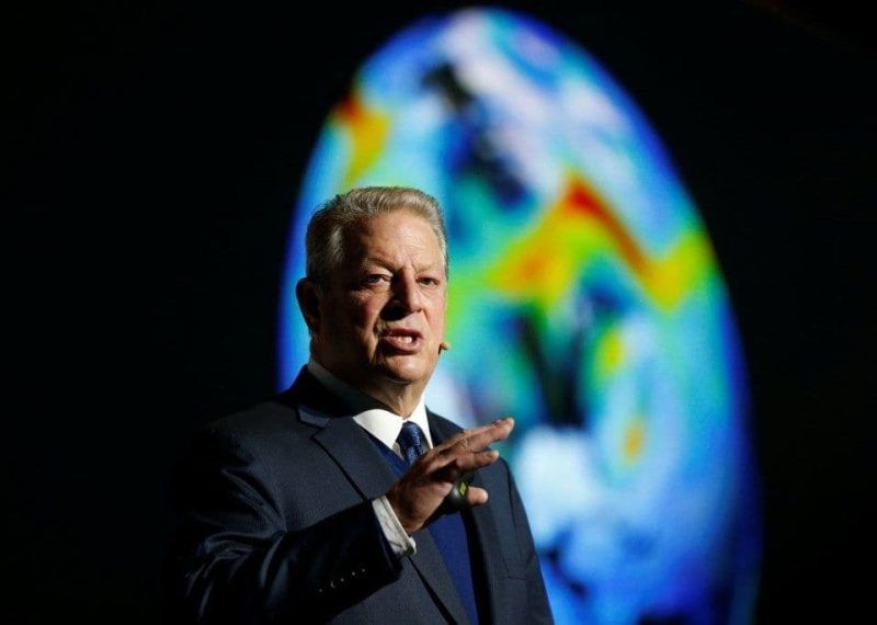 Al Gore, Climate Reality Project chairman and former U.S. vice president, speaks at the COP24 U.N. Climate Change Conference in Katowice, Poland, on Dec. 12. (Agencja Gazeta/Grzegorz Celejewski/Reuters)
