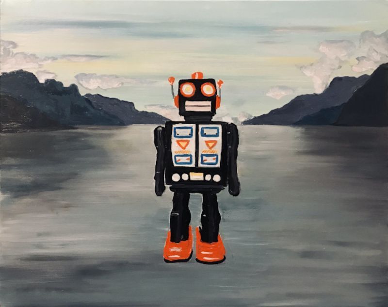 Cintra Wilson. The Loch Ness Robot, 2020