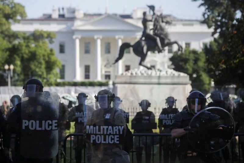 The White House, June 1. Jonathan Ernst/Reuters