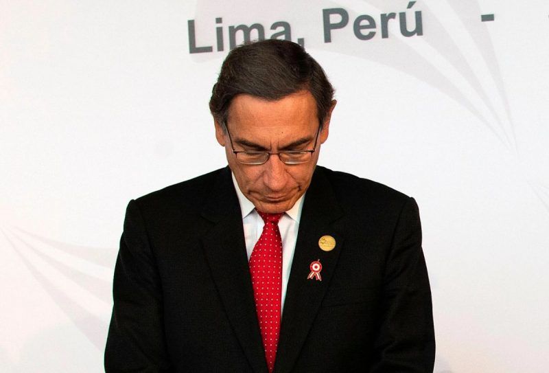 El presidente de Perú, Martín Vizcarra, en julio de 2019. Credit Cris Bouroncle/Agence France-Presse — Getty Images