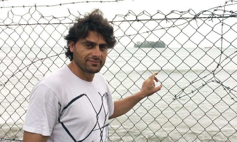 Refugee, artist and musician Farhad Bandesh has been held in immigration detention by Australia for seven years.