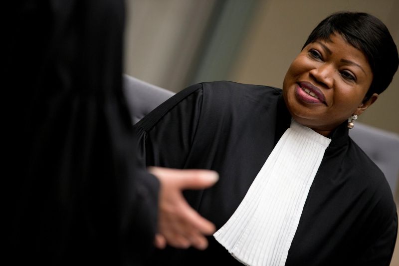 La fiscala Fatou Bensouda en 2018. Credit Peter Dejong/Pool vía Reuters