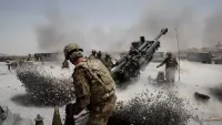 Americanos en combate en Kandahar en 2011
