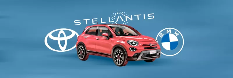 © FT montage/Stellantis | The 2022 Fiat 500 is one of the new cars using technology to improve fuel efficiency, rather than going fully electric