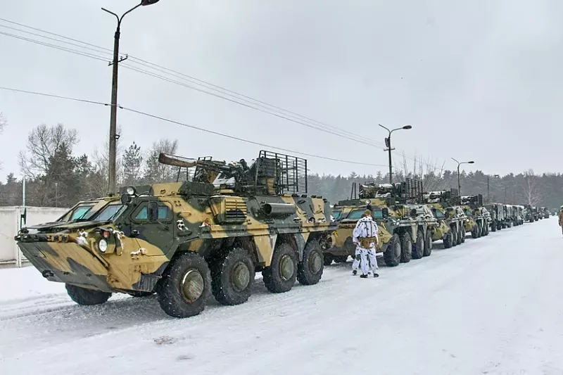 Vehículos del ejército ucraniano. SERGEY KOZLOV
