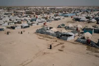 The al-Hol camp in Syria on June 2, 2019. (Alice Martins/FTWP)