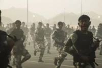 Security forces in Mecca, Saudi Arabia, August 2018. Asmaa Waguih / Redux