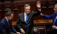 ‘Mario Draghi’s international prestige is no excuse for ignoring the shortfalls of his technocratic approach.’ Photograph: Antonio Masiello/Getty Images