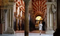 Córdoba’s mosque-cathedral, an ‘architectural expression of the complex, intricate history of Europe’. Photograph: SALAS/EPA