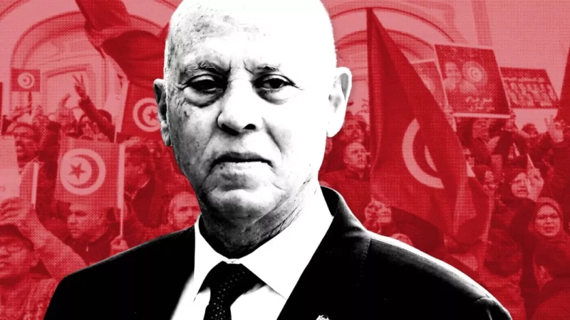Kais Saied, Tunisia’s president, staged a power grab in 2021 © Kais Saied, Tunisia’s president, staged a power grab in 2021 | FT montage; AFP/Getty Images/AP