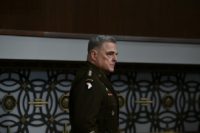 Gen. General Mark A. Milley, chairman of the Joint Chiefs of Staff, on March 28 in D.C. (Matt McClain/The Washington Post)
