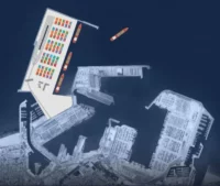 Simulación de la futura terminal del Puerto de Valencia, en una imagen cedida por la Autoridad Portuaria.