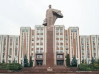 A statue of Lenin in front of the legislative building in Transnistria, which claims independence from Moldova. Ramin Mazur/Panos Pictures, via Redux